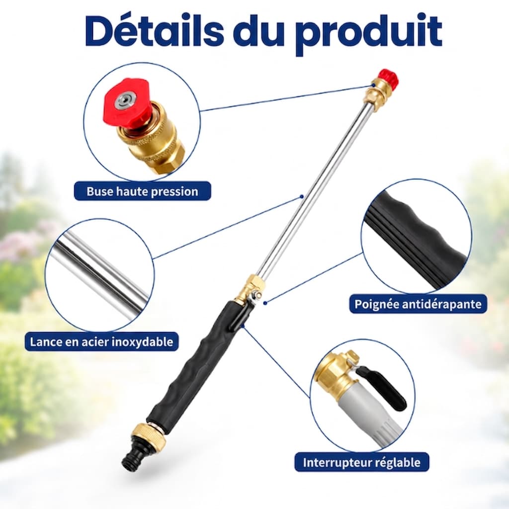 AquaPro™ JetLance 3-en-1